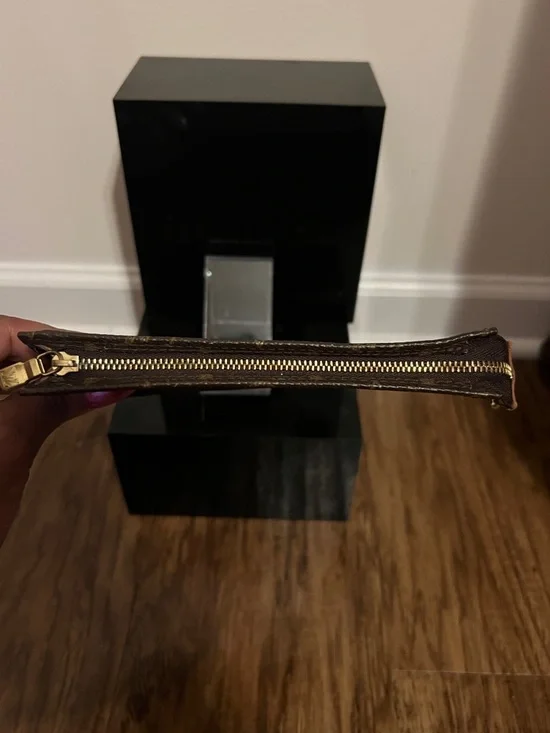 Louis Vuitton Monogram Canvas Pouch - Brown/Gold Monogram - Picture 2 of 8